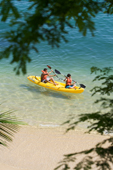 Kayak in Crystal Clear Water