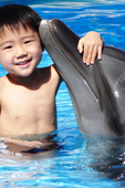 Boy and Dolphin
